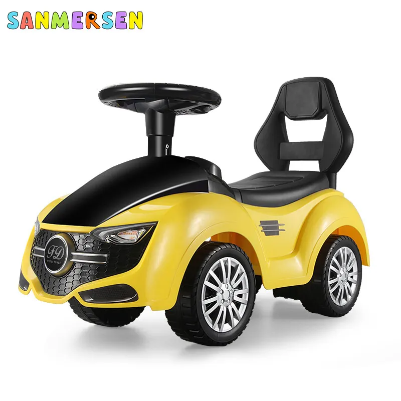 Улучшенный Многофункциональный Детский поворотный автомобиль самокат горка с