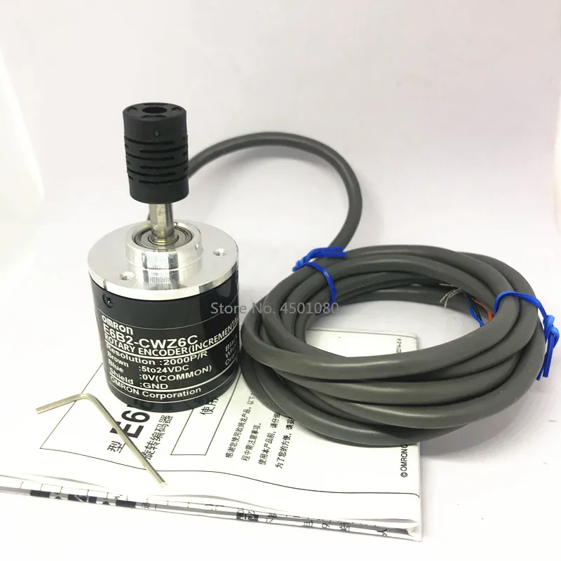 Поворотный регулятор E6B2CWZ6C OMRON E6B2-CWZ6C 2500 2000 1800 1024 1000 600 500 400 360 200 60 40 30 20P/R 5-24 В |