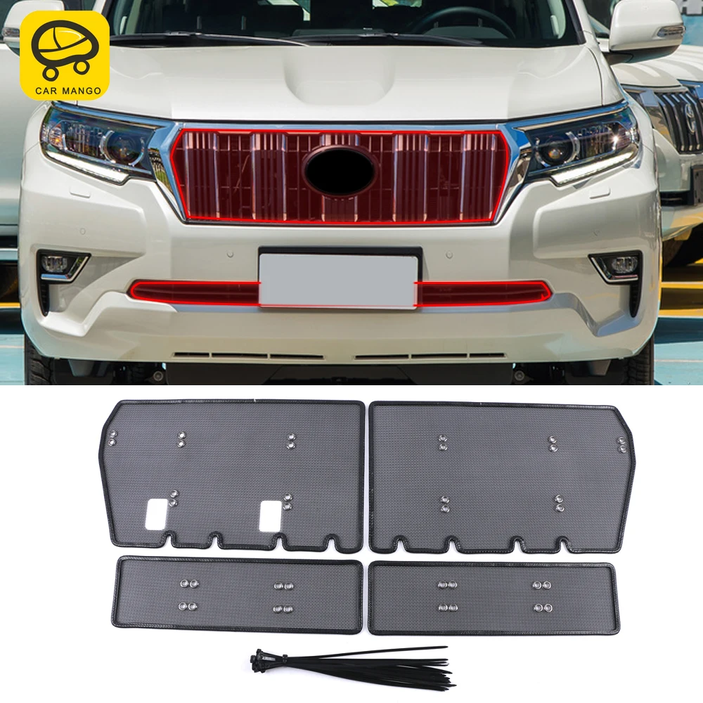 Сетка CarManGo для Toyota Land Cruiser Prado J150 2010 2020 сетка автомобильной решетки пылезащитная