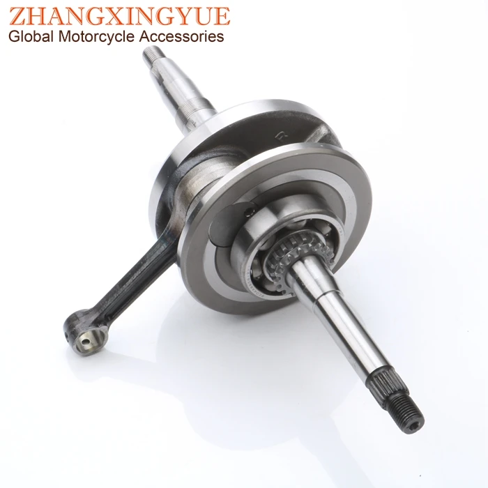 Crankshaft 63 мм 4-клапан/4 в большой диаметр производительность комплект и привод в сборе и+ 3 мм коленчатый вал для GY6 GP110 125 150 обновление до 200cc 4Т 157QMJ - Цвет: Crankshaft