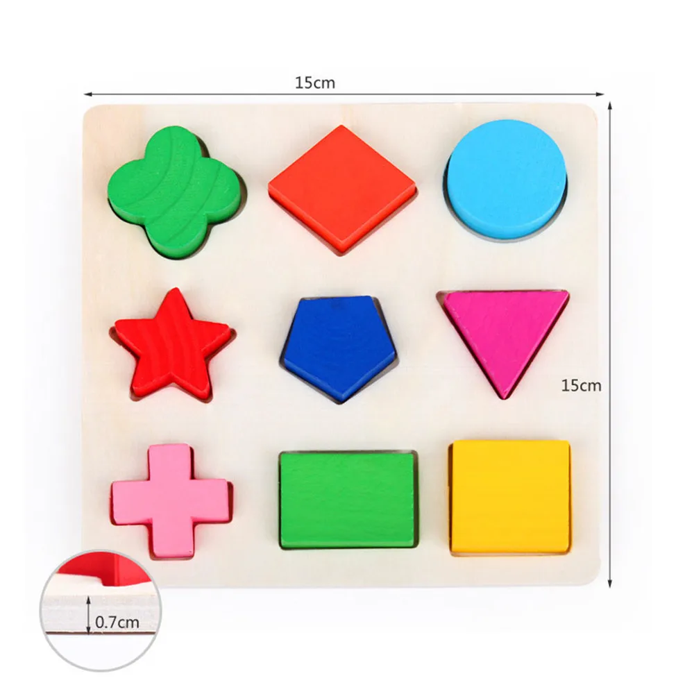 

Classic Learning Education Puzzle Sets Wooden Math Toys Geometry Wood Toys Baby Kids Early Learning Children Geometry Gifts