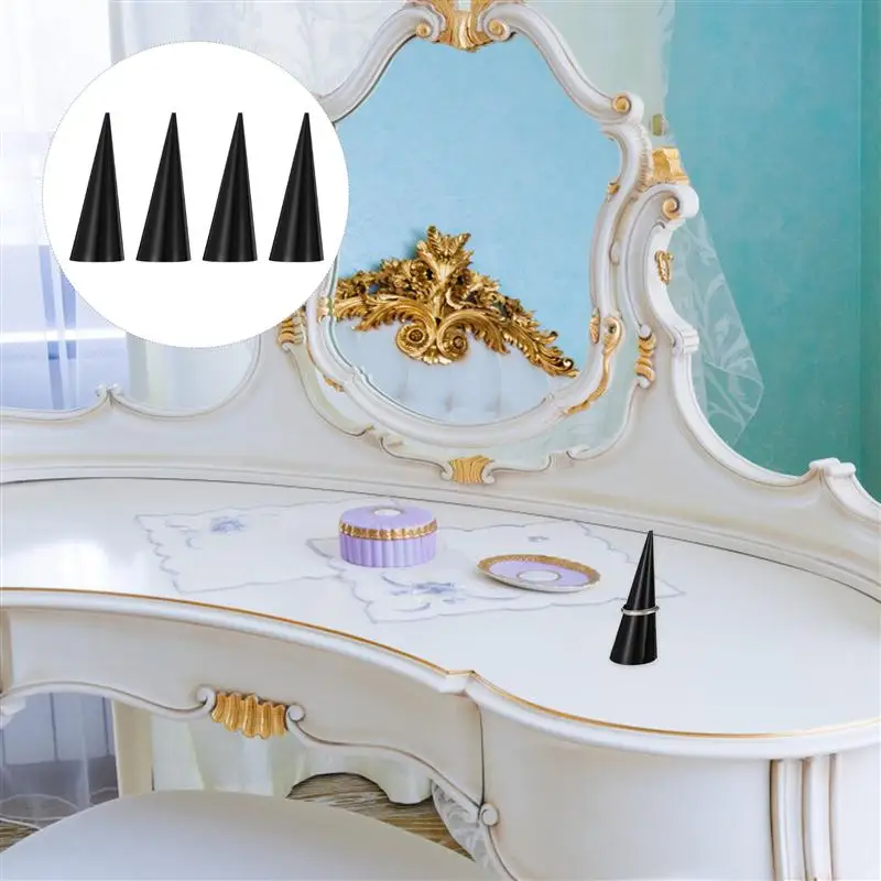 

4 Pcs 1 Set Delicate Fashionable Storage Stands High-end Ring Storage Racks