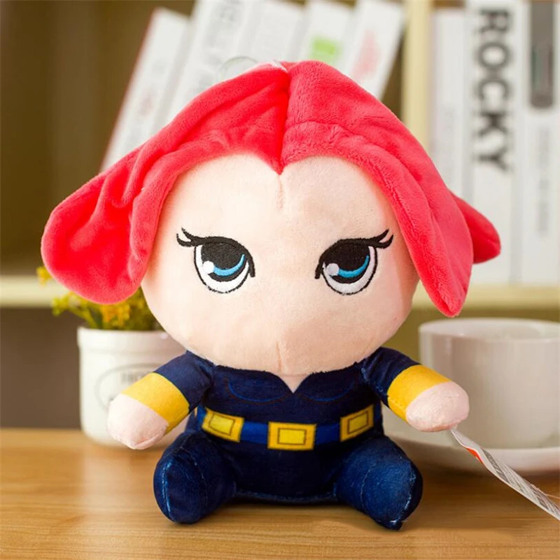 25cm The Avengers 4 Plush Toys Iron Man Deadpool Thanos Spiderman Stuffed Plush Toys Super Hero Doll Soft Toy
