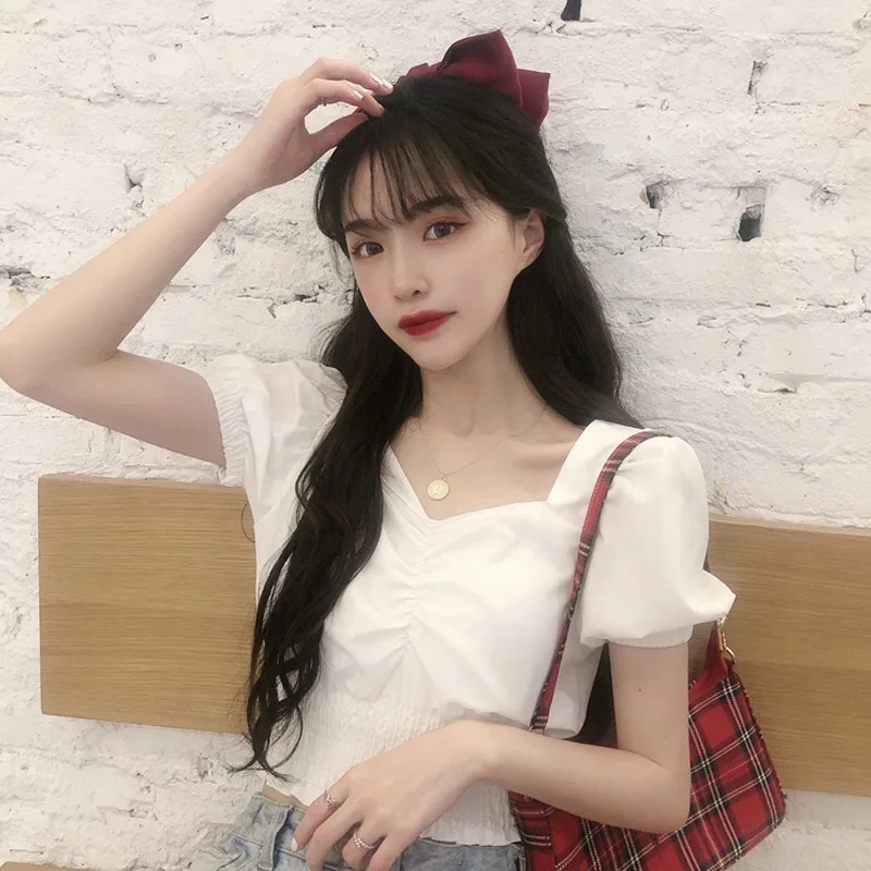 

X1459-2020 new Korean women's student clothes women short-sleeved T-shirt women
