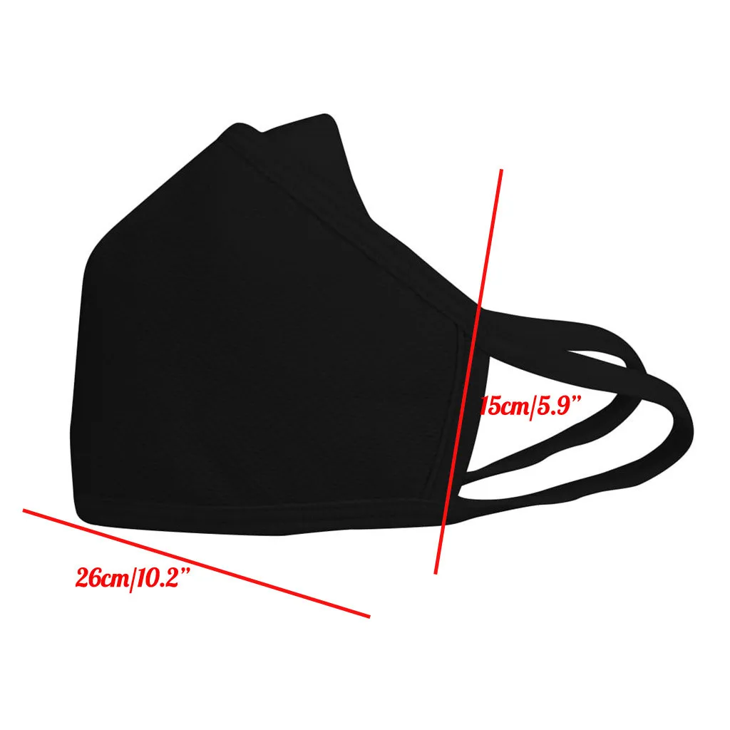 2 шт Многоразовые моющиеся маски для лица от пыли мужчин женщин унисекс защитные