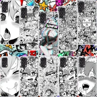 japan anime girl manga face phone case for xiaomi redmi note 10 11 pro max 4g 5g 9t 9s 8t 10s 11t 11s 11e 9 8 7 6 5 5a coque pat