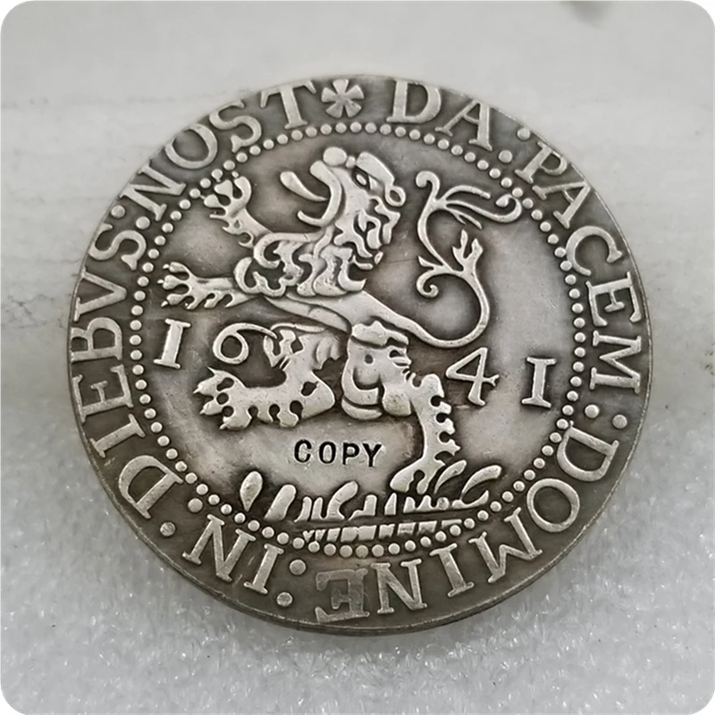 1641 Голландская республика (Gelderland) 1 Daalder копия монеты |