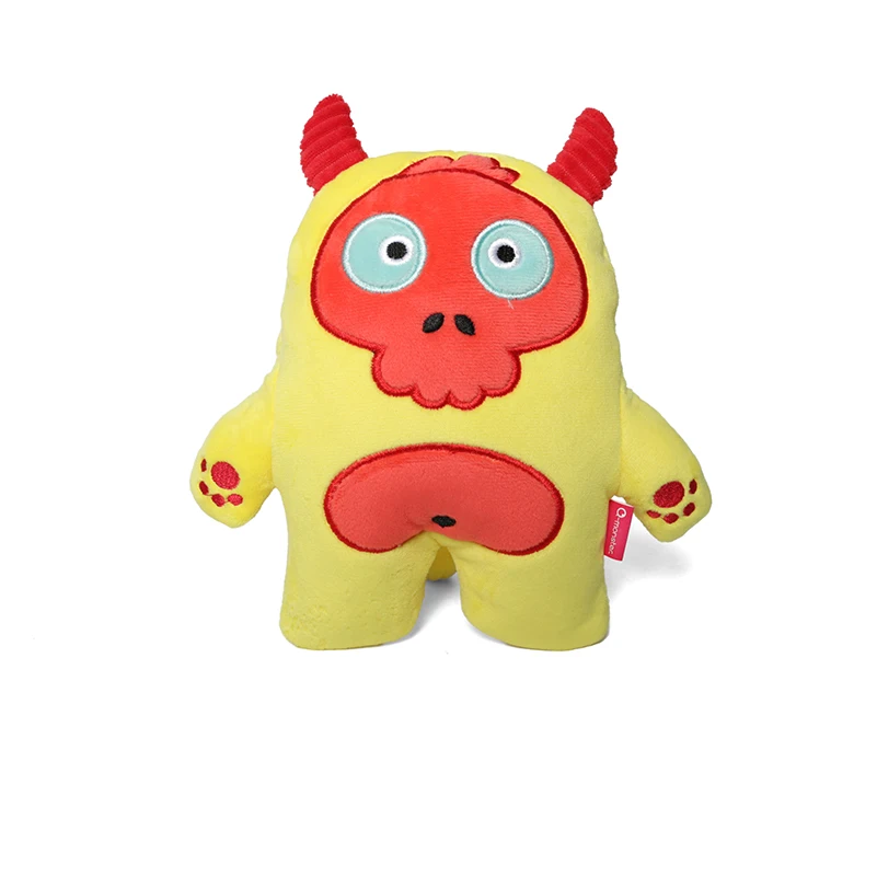 Игрушка для собаки плюшевая игрушка милая утка-скелет игрушка-фиджет 4 цвета 19x11x23