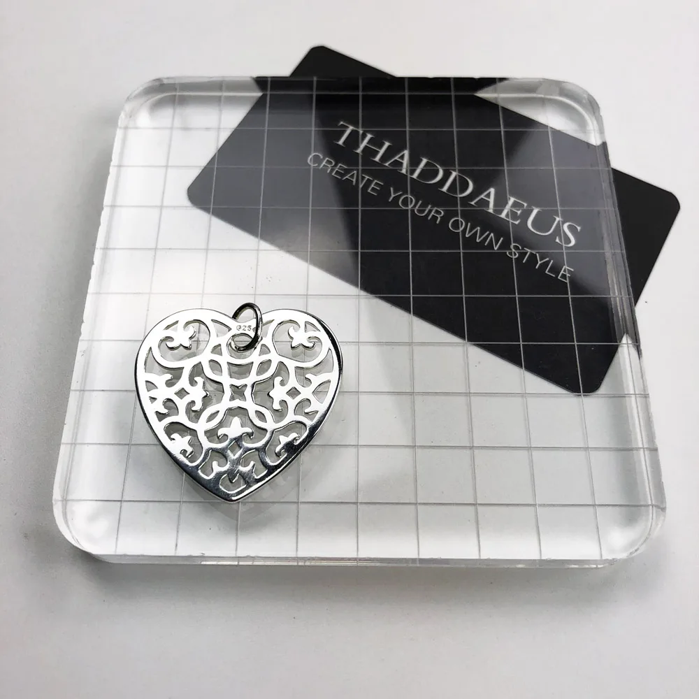 Украшение с подвеской в виде сердца ювелирные изделия европейская бижутерия