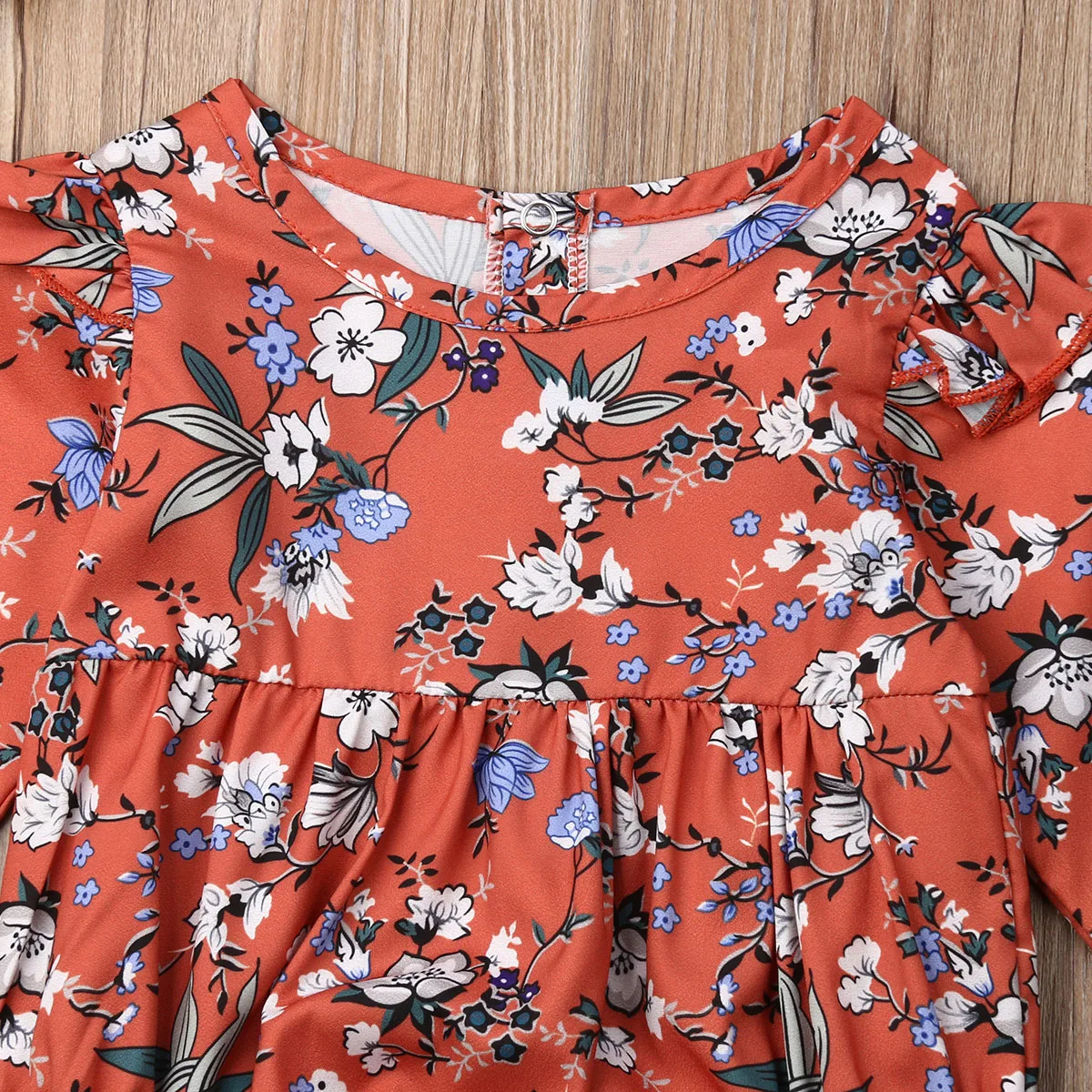 Комбинезон с длинным рукавом для новорожденных девочек|Ромперы| |