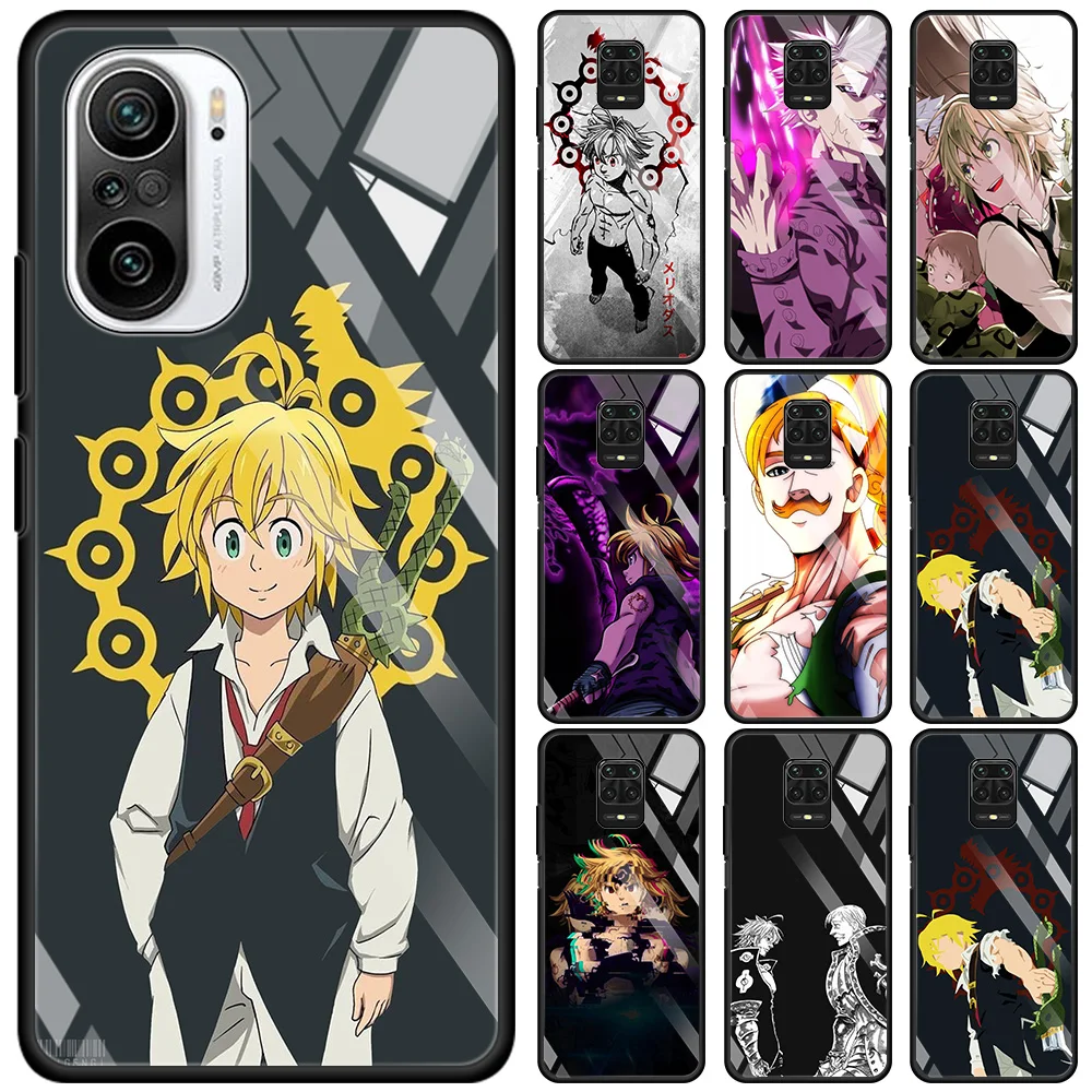 

Tempered Glass Case For Xiaomi Redmi Note 8 9 10 pro Max 9S 10S 8T 9T K40 K30 Pro 9C 9A 8A 7 Phone Funda The Seven Deadly Sins