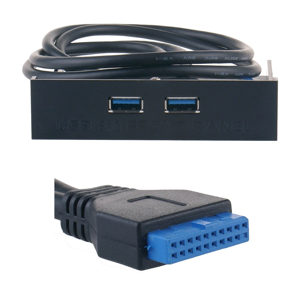 Передняя панель привода 20 Pin к двойному USB 3 0 HUB флоппи Бей передняя кронштейн