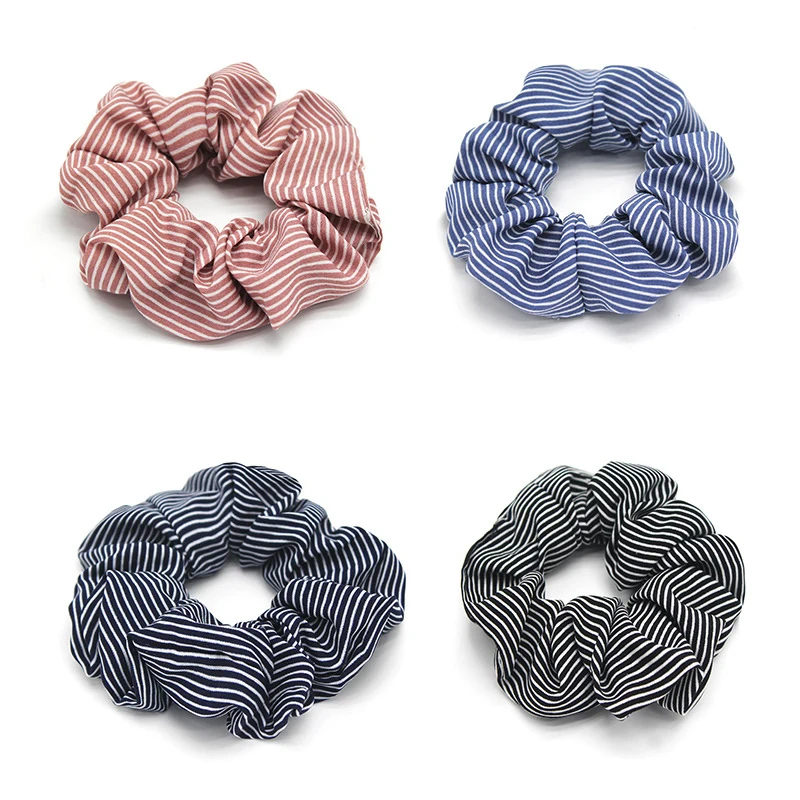 

Q Women Polka Dot Plaid Hairband Hair Accessories Girls Elastic Hairbands Bandanas Headwear Hair Ring Hair Rope Ponytail Holder