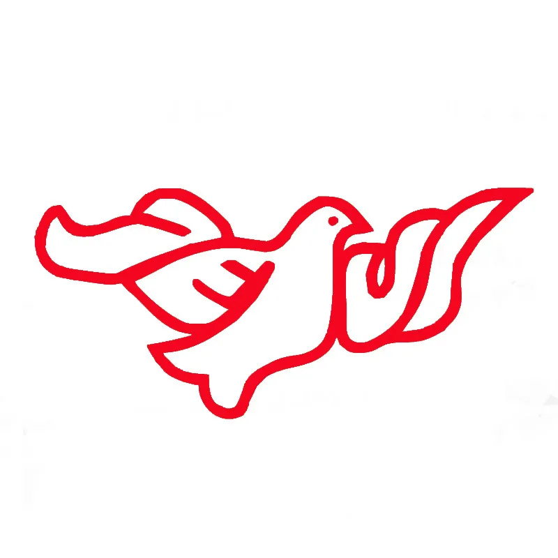 Иисус голубь и оливковая ветка религия для Авто/бампер/окно виниловая наклейка