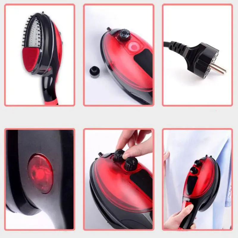 

EU Plug Household Portable Multifunctional Steam Brush Iron Steamer Steam Iron For Clothes Electric Iron Steam Iron Machine