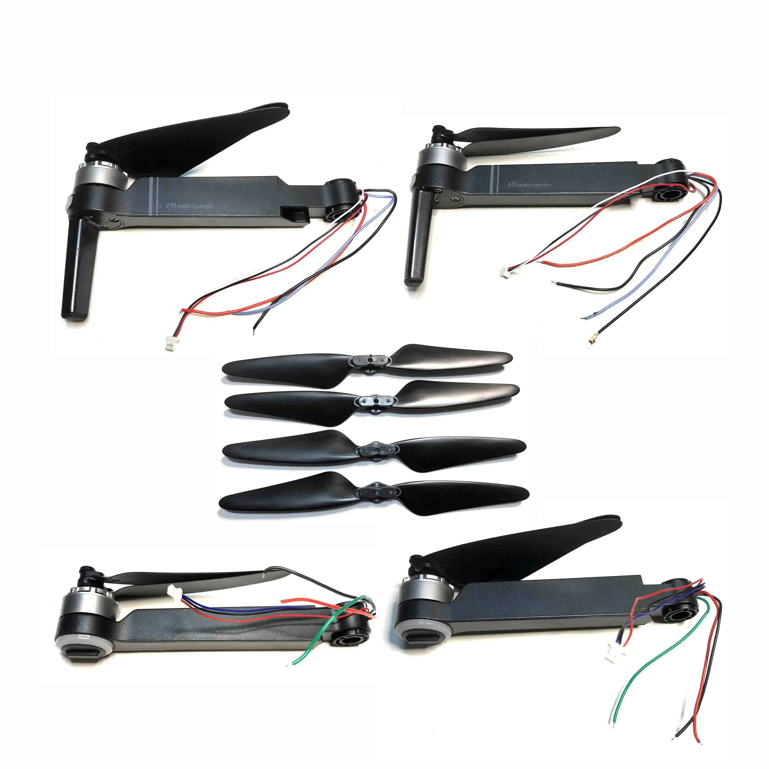 

Spare Parts Arm motor Engines Propeller Blade Landing Skids Leg for SJR/C F11 SJRC F11 F11Pro RC Drone Quadcopter Accessories