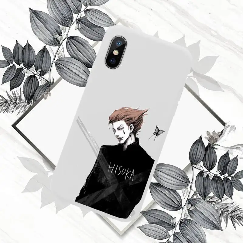 

Hunter x Hunter Phone Case White Candy Color for iPhone 11 12 mini pro XS MAX 8 7 6 6S Plus X SE 2020 XR