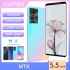 S10Pro новейшая модель с двумя SIM-картами 5,5 дюймов дешевый сотовый телефон 512 МБ + 4 Гб HD камера пиксели мобильный смартфон смартфоны