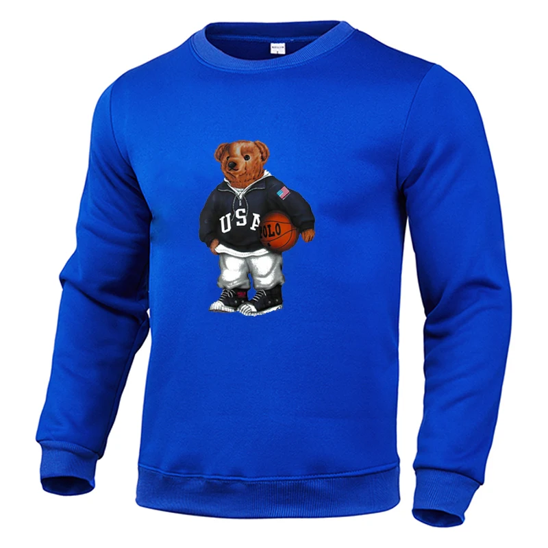 

2021 Autumn Winter Brand Limited Edition Polos Bear Fashion Mens women Hoodies Top Hoodie Outdoor Clothing Sweatshirt Pullover