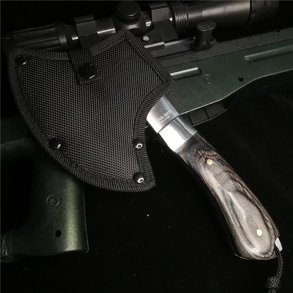 Топор с короткой рукояткой 8 66 дюйма острый и прочный нож из толстой нержавеющей