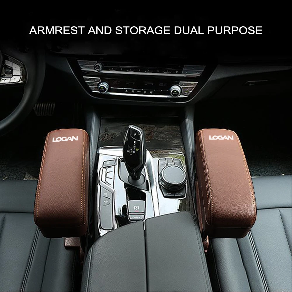 Купить Автомобильный подлокотник, регулируемый органайзер для Dacia, Renault, Sandero, Stepway, Comfort Duster, Logan, Dokker, устройства для лодки, автомобильные аксессуары