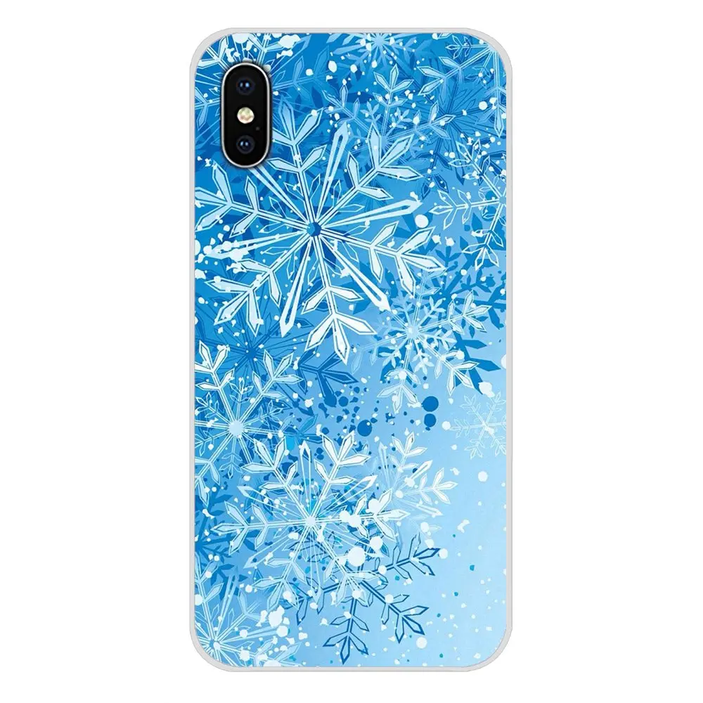 Красивая снежинка для Samsung A10 A30 A40 A50 A60 A70 Galaxy S2 Note 2 3 Grand Core Prime аксессуары чехлы