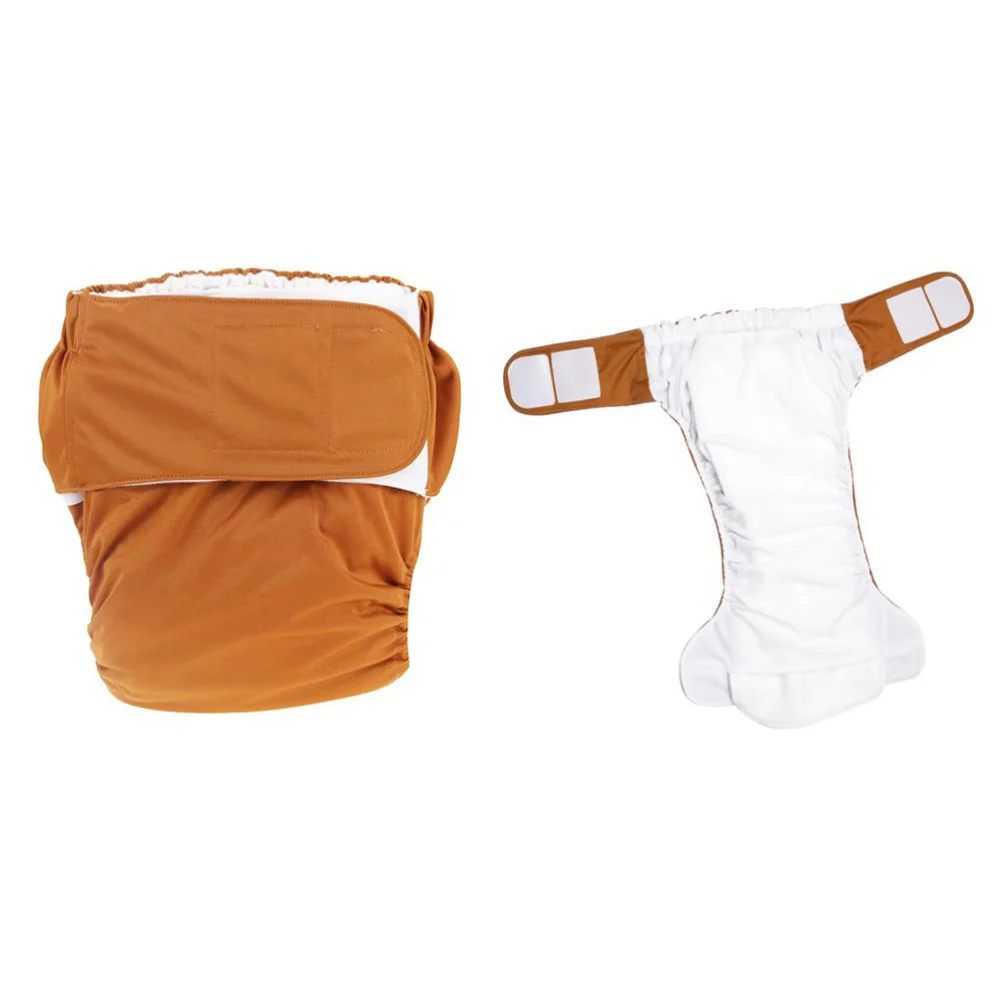 Непротекаемый Регулируемый тканевый подгузник моющаяся салфетка для старых