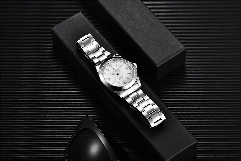para homem à prova dwaterproof água luminosa negócios relógio de pulso