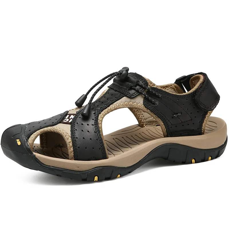 

M2021 large size men's slippers summer fashion trend casual beach sandals