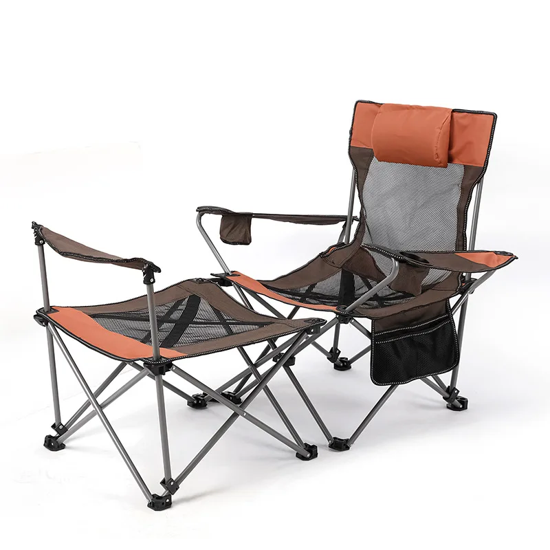 Vendre Chaise Pliante D'extérieur, Inclinable, Portable à Double Usage, Pour Pause Déjeuner, Plage, Pêche, Kit De Table Et Chaise Détachables