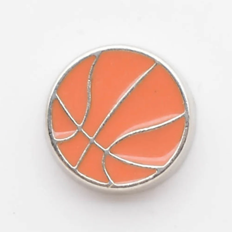 Баскетбол Плавающие Подвески подходящие Подвески-медальоны FC0005 | Украшения и