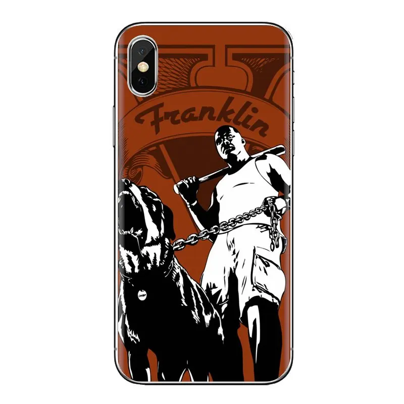 GTA San Andreas Auto 5 V TPU чехол сумка для iPhone XS Max XR X 4 4s 5S 5C SE 6 6S 7 8 Plus samsung Galaxy J1 J3 J5 J7 A3 A5 |