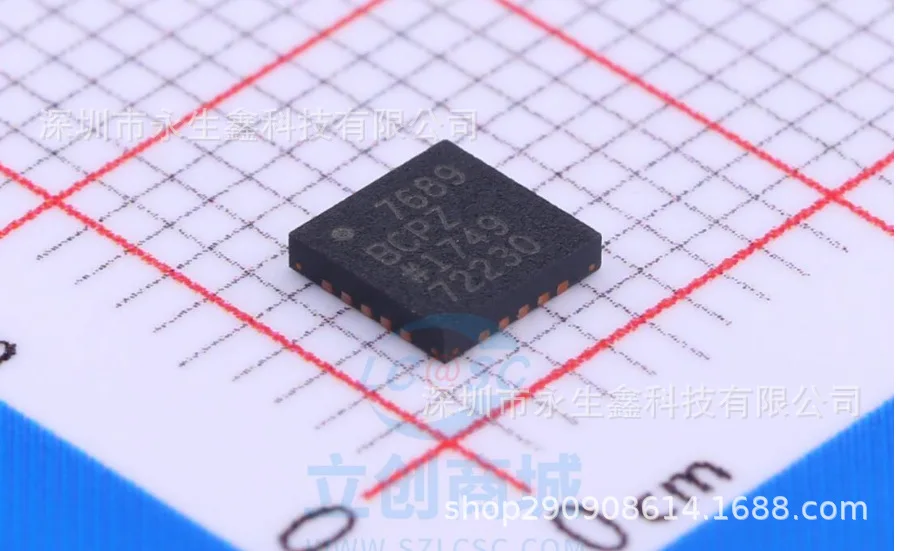 

Free shipping AD7689BCPZ 7689BCPZ AD7689 7689 LFCSP-20 10PCS