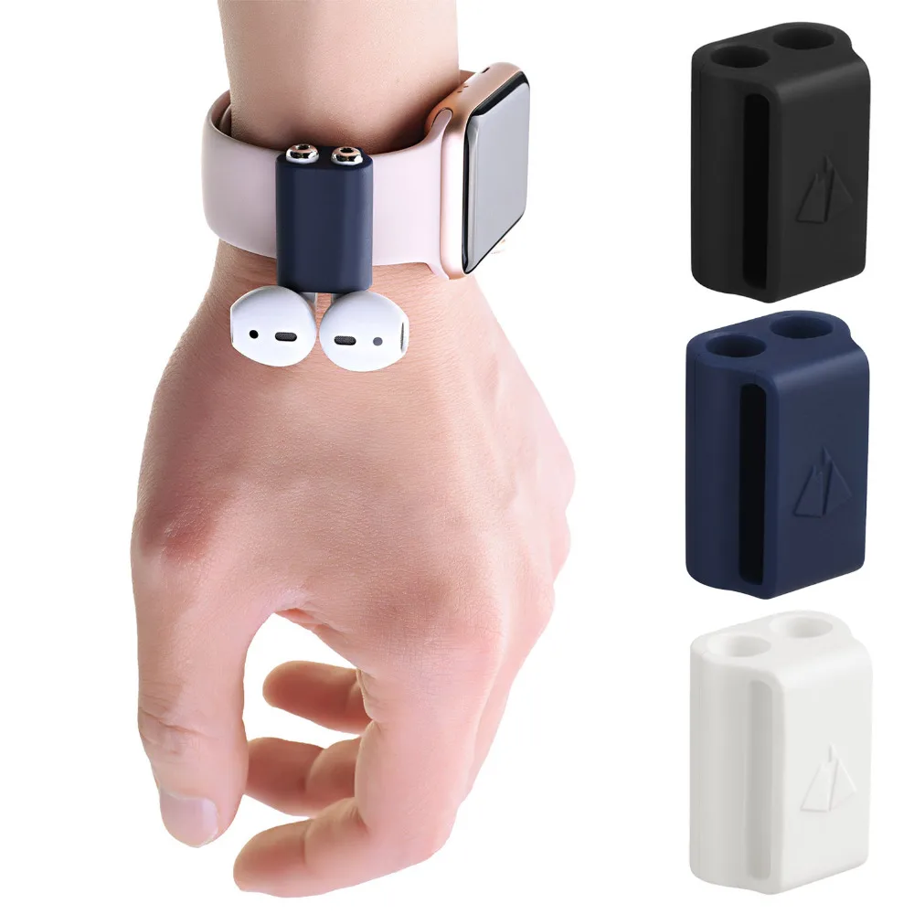 Портативный анти потерянный силиконовые Беспроводной наушники держатель ремень