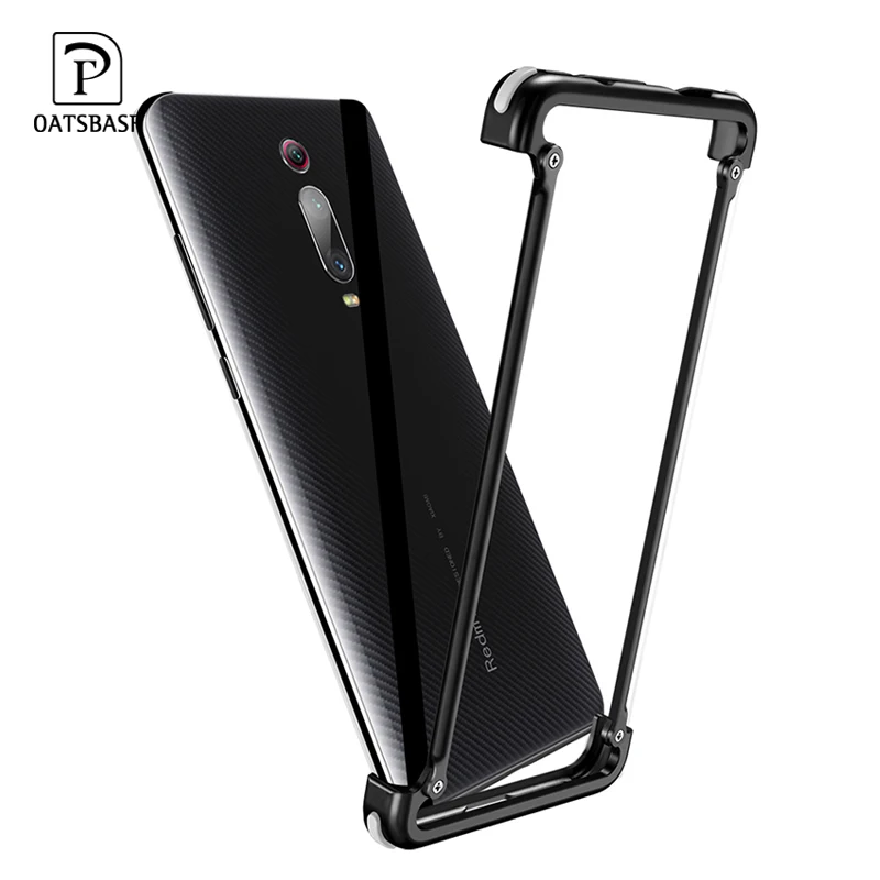 Металлический чехол с подушкой безопасности для Redmi Note 7 Redmi K20, персональный металлический бампер, чехол для Redmi Note 7 Pro K20 Pro, чехол для телефона