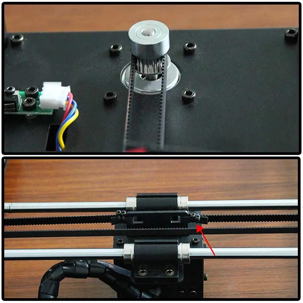 GT2 Ремень 5 метров ГРМ 6 мм ширина подходит для 3D-принтера RepRap Mendel Rostock Prusa Creality CR-10