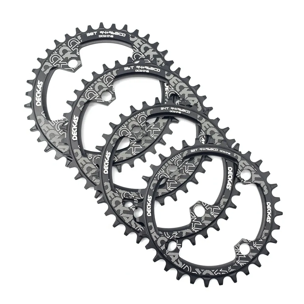 DECKAS 94+96 BCD bicycle chainwheel Round/Oval 32T 34T 36T 38T MTB bike Chainring Mountain Crown for M4000 M4050 GX NX X1 Crank