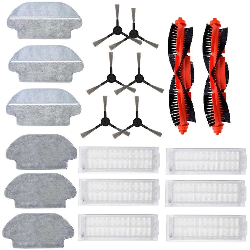 

for STYJ02YM Main Brush Side Brush Hepa Filters Kit for Mijia STYJ02YM Sweeping Mopping Robot Vacuum Cleaner