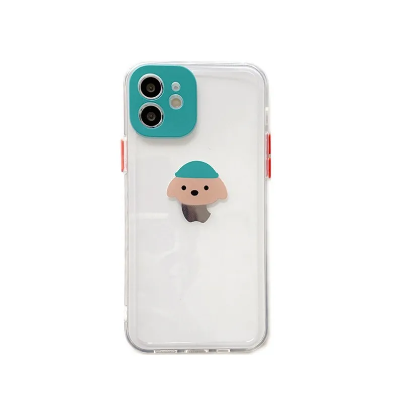 

Couple Cartoon Cute Dog Silicone Soft Phone Case For iPhone 7 8 Plus 2020 SE X XR XS Max 11 11Pro Max 12 12Pro Max Pro Mini Case