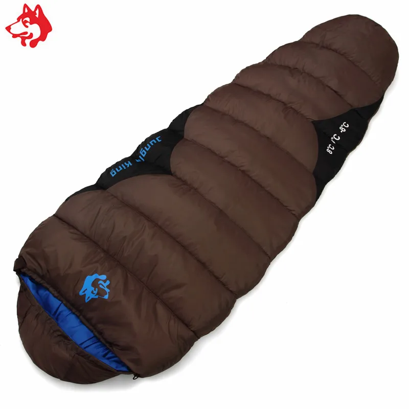 

2023 Camping Sleeping Bag Adult Mummy Type Splicing Portable Outdoor Ultralight Sleeping Bag Spring Autumn Camping Traveling