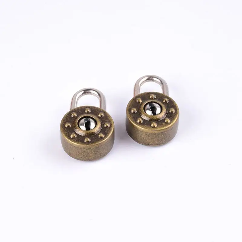 Mini Padlock Small Luggage Box Key Lock with Bag Suitcase Decor Accessories Home Improvement Hardware |