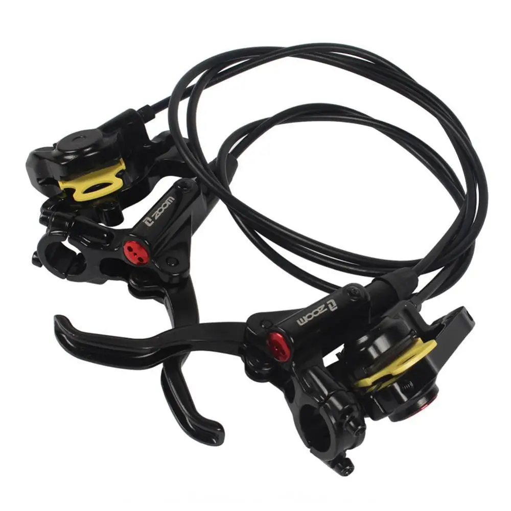 Zoom Brake Hb-875 MTB Bike Hydraulic Disc Brake Set HS1 Clamp  Brake Pull Line Oil Dish 800/1400mm hydraulic disc brake groupset