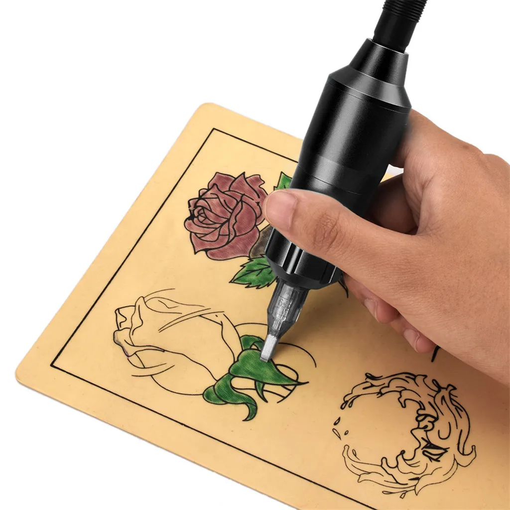 

Permanent Makeup Eyebrow Tattoo Pen Machine Make up Kit - High Performance Aluminum Alloy Construction - 2 Colors Optional