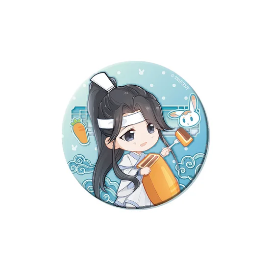 Значок-брошь из аниме Grandmaster of Demonic Culture Jiang Cheng Wen Ning Cosplay Подарочная брошь на