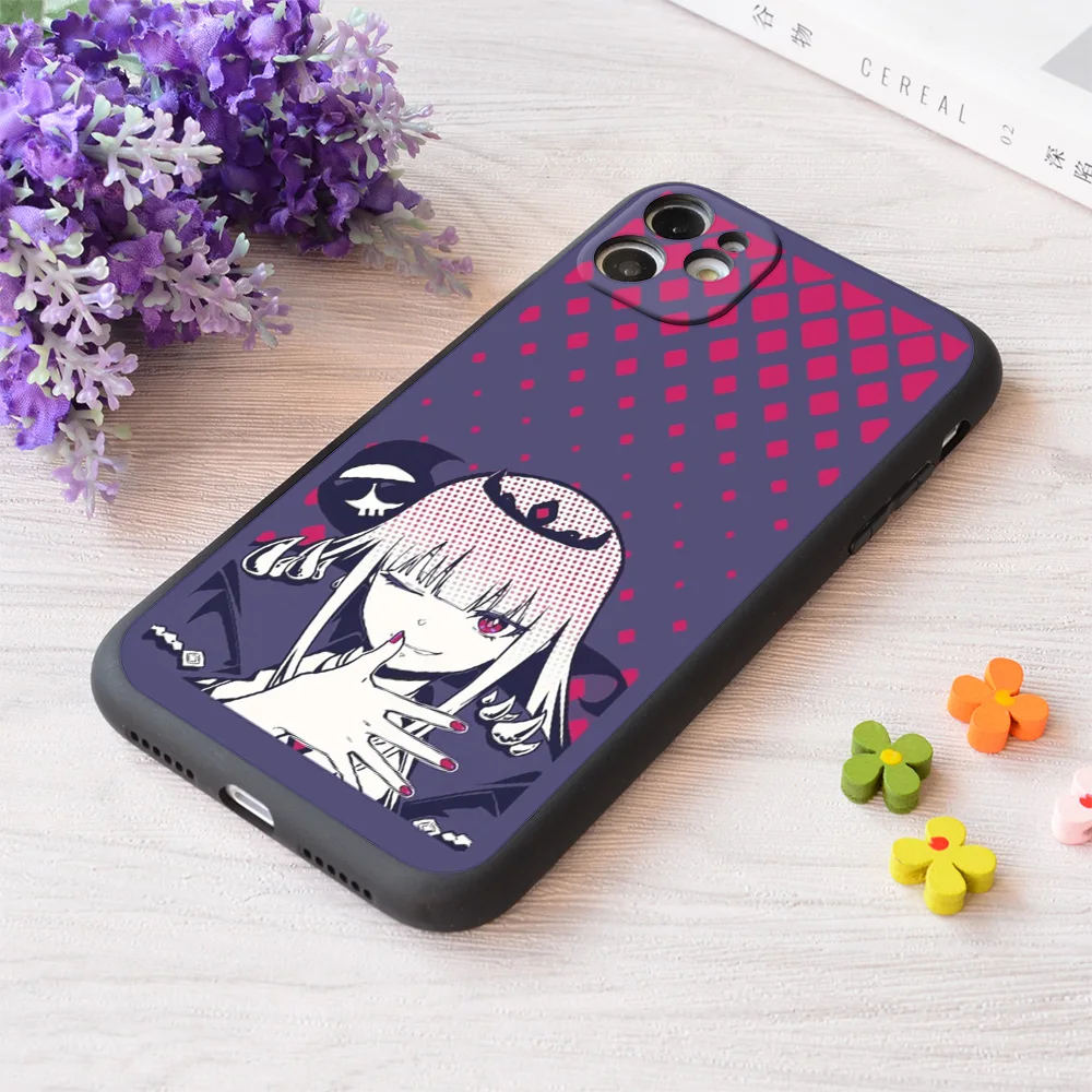 

For iPhone Mori Calliope Print Soft Matt Apple Case