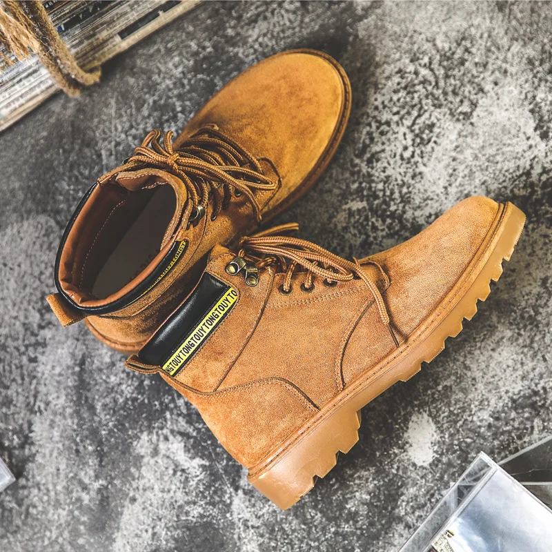 Fujin/женские зимние ботинки Прямая поставка Ботинки на платформе Женские теплые