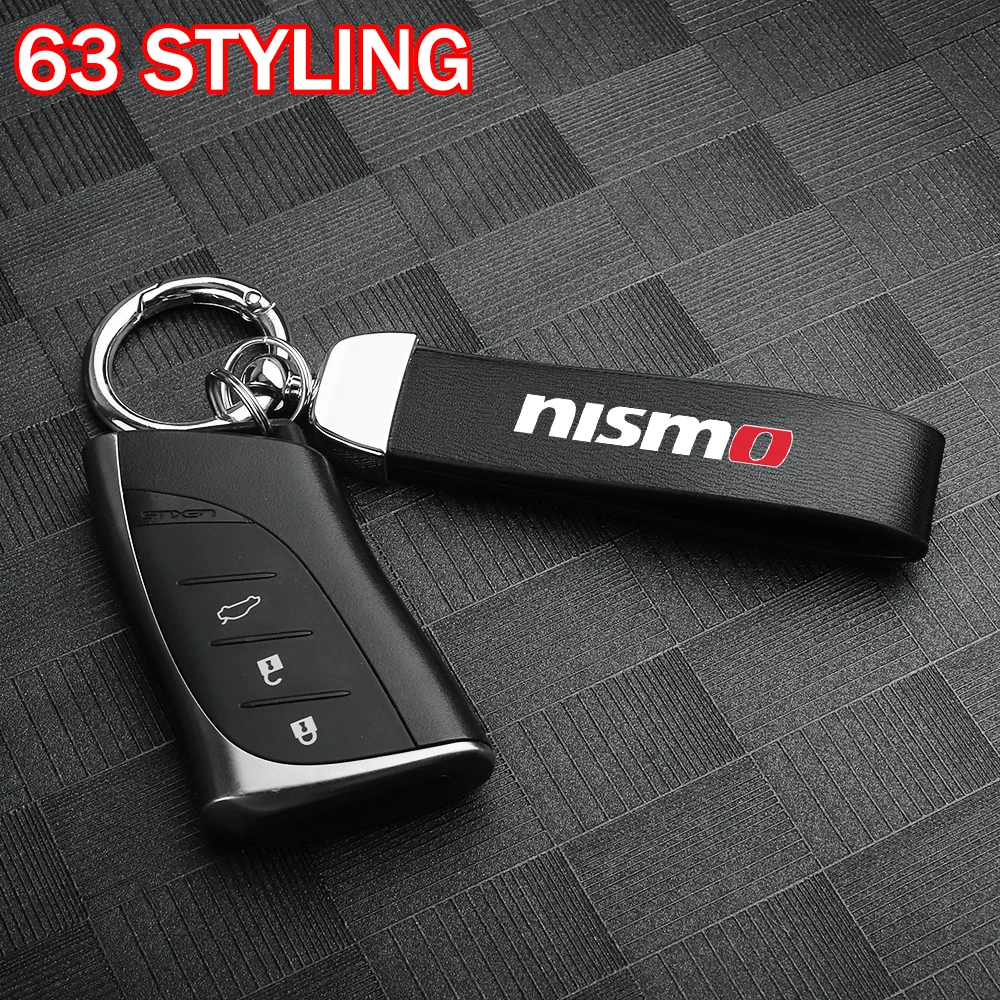 

Car Remote Keychain Pendant Decoration Key Fob Keyring for Nissan Nismo Badge Juke X-trail Sentra Qashqai Patrol Leaf Micra NOTE