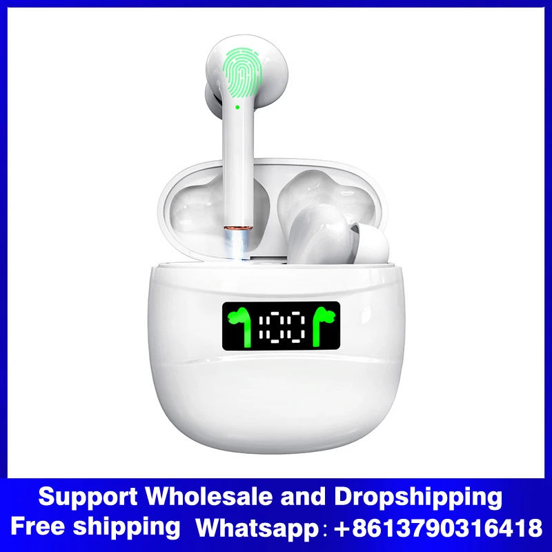 

J3 Pro TWS Wireless Earphone Bluetooth 5.0 Headphones Music Headset Waterproof Earbuds Stereo Built-in Mic For Xiaomi Huawei
