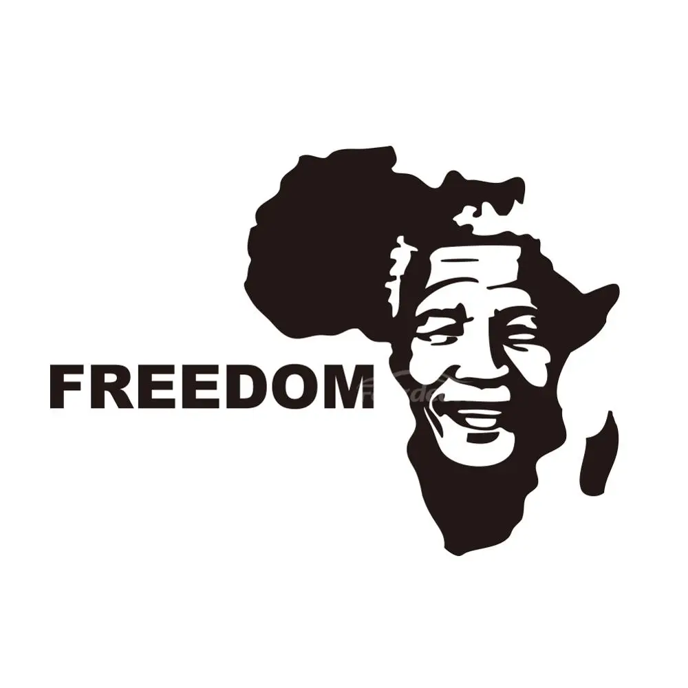 Mandela африканские наклейки на тело автомобиля Наклейка окно или дверь смешной
