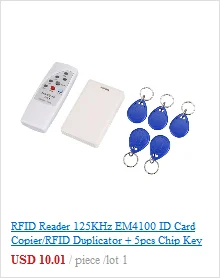NFC ACR122U RFID считыватель смарт-карт Писатель Копир Дубликатор записываемый клон программное обеспечение USB S50 13,56 МГц ISO/IEC18092+ 5 шт M1 карты